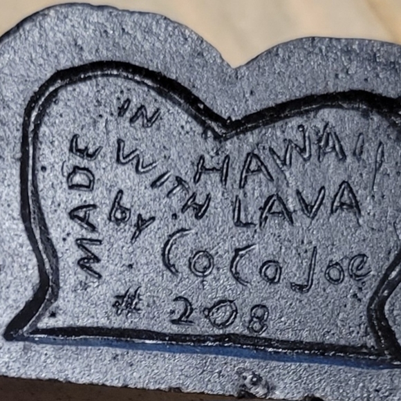 Vintage Coco Joe Tiki Figure #208 Made in Hawaii 3.25" Tall - Picture 3 of 3